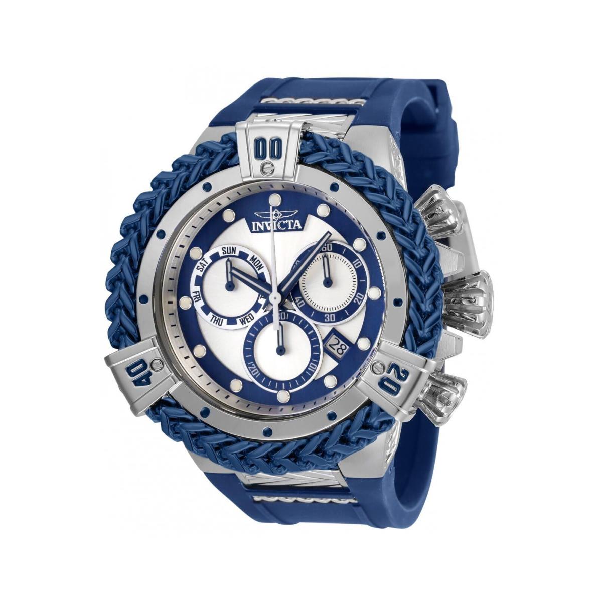 Invicta Men`s Bolt 53mm Stainless Steel Blue Steel