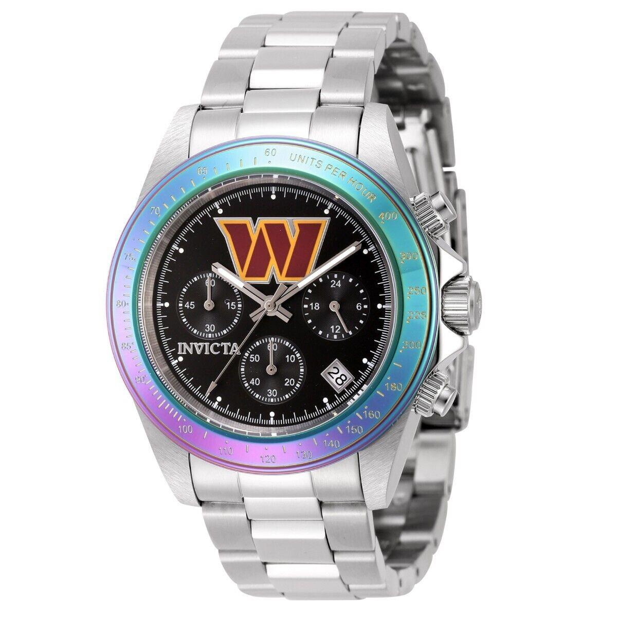 Invicta Nfl Washington Commanders Men`s Watch - 40mm Steel ZG-44985