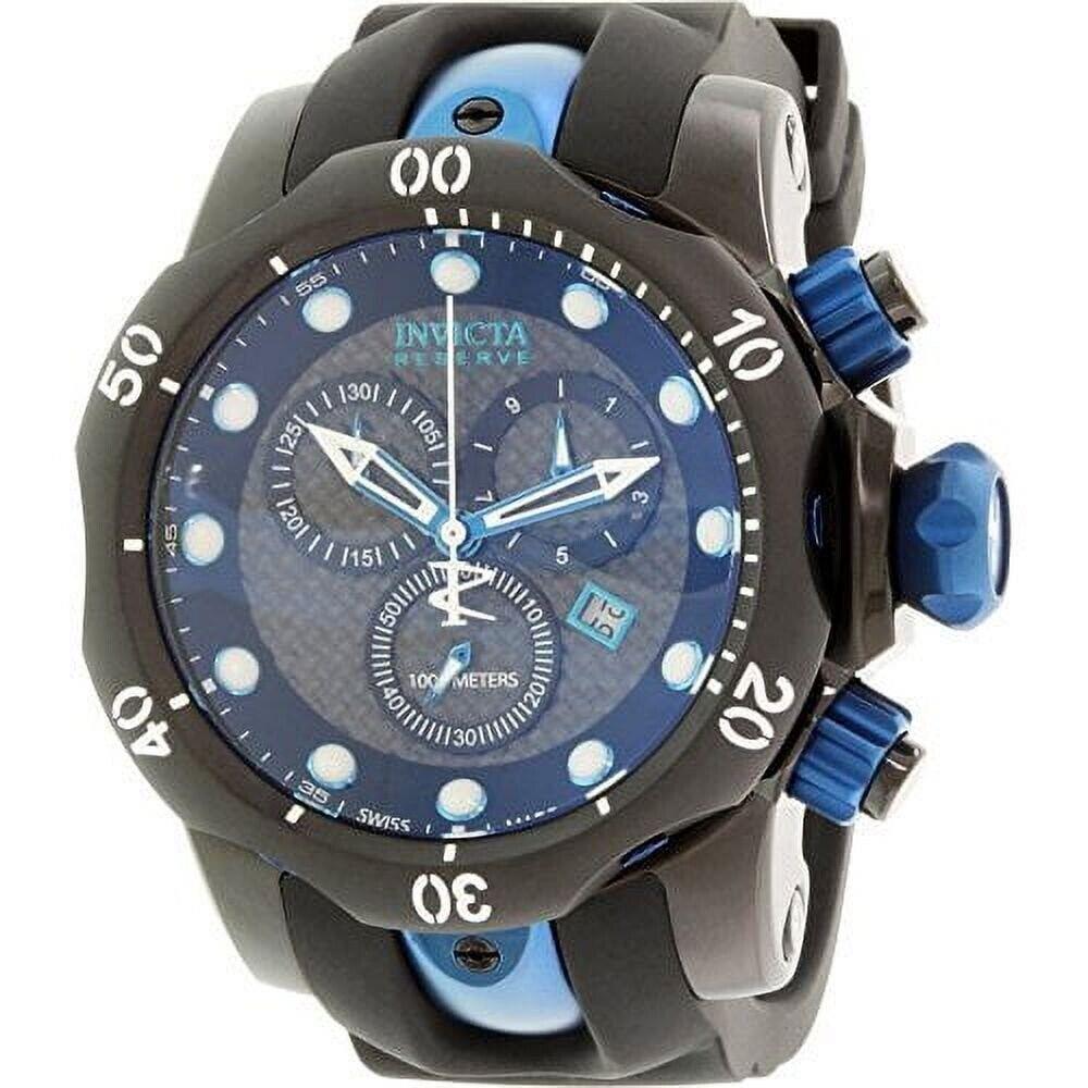 Invicta Men`s 19484 Venom Quartz Chronograph Black Dial Watch