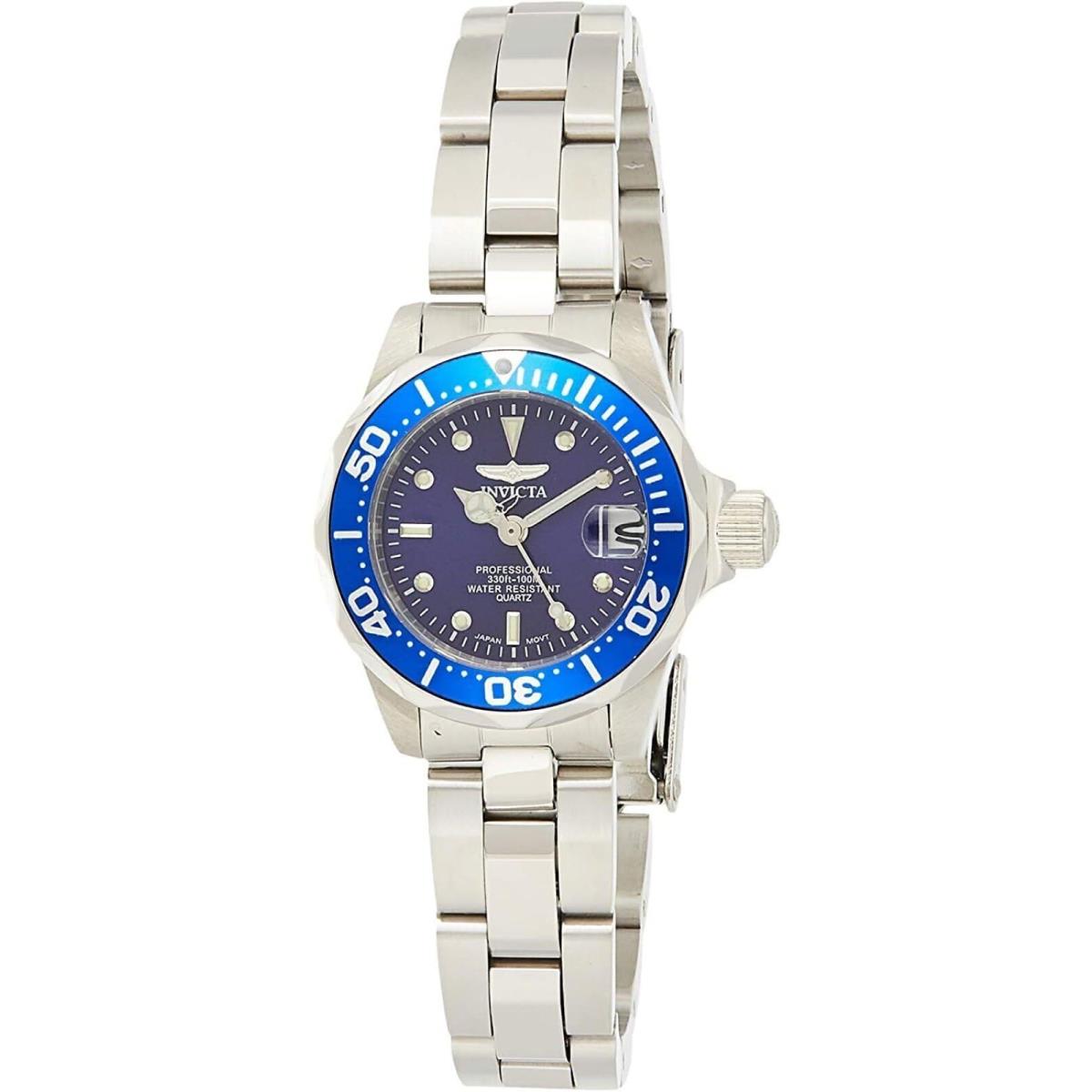 Invicta Women`s 9177 Pro Diver Collection Silver-tone Watch