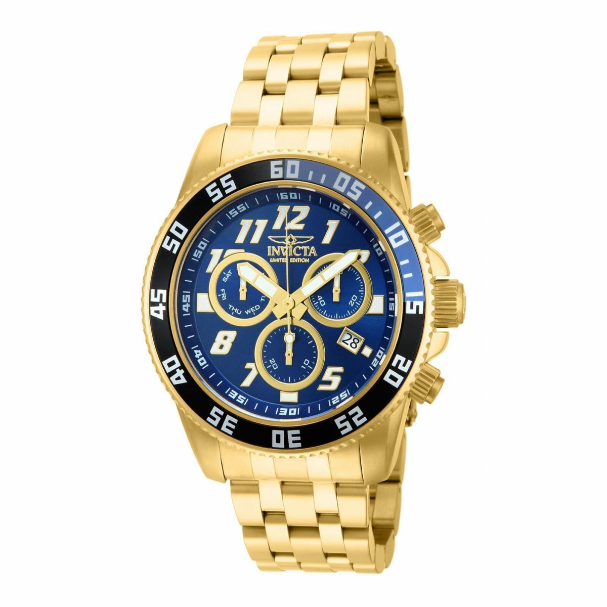 Invicta Gold Watch Model 16551