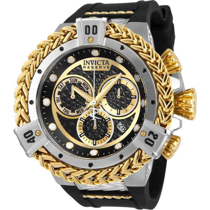 Invicta Reserve Chronograph Quartz Black Dial Men`s Watch 33152