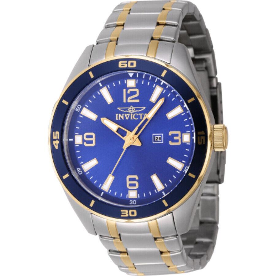 Invicta Pro Diver Quartz Blue Dial Men`s Watch 46670