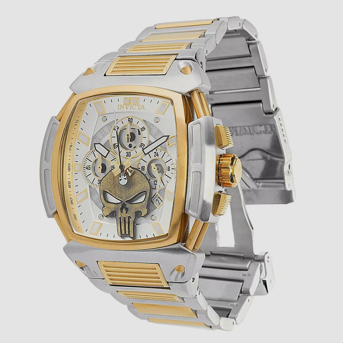 Invicta Marvel The Punisher 53mm Diablo Limited Edition Chronograph Rare