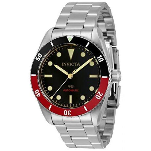 Invicta Men`s 34334 Pro Diver Automatic 3 Hand Black Dial Watch