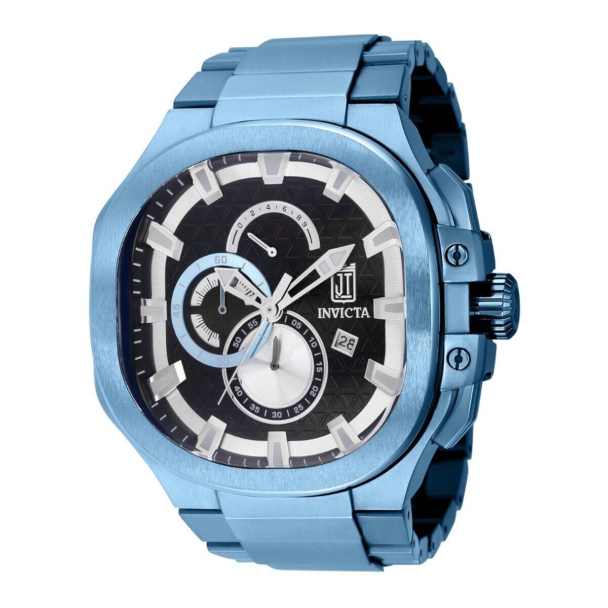 Invicta Jason Taylor Men`s Watch - 52mm Ice Blue 41955