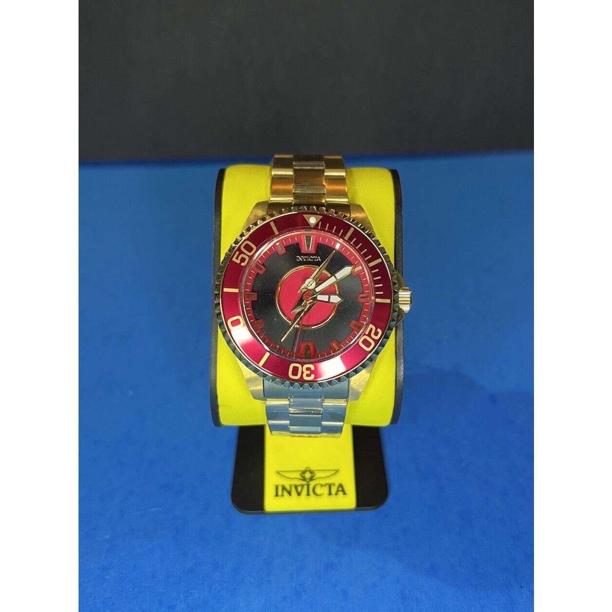 Invicta DC Comics Flash Men`s Automatic Watch 26905 0787/4000