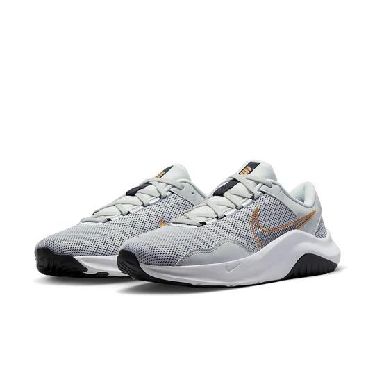 Nike Legend Essential 3 Next Nature Workout Shoes Grey/white Men`s 11.5 DM1120 - Gray