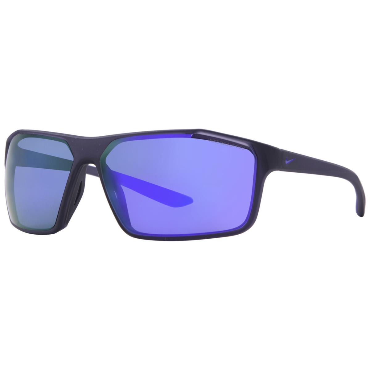 Nike Windstorm M CW4672 015 Sunglasses Men`s Gridiron/violet Mirror Lenses 65mm