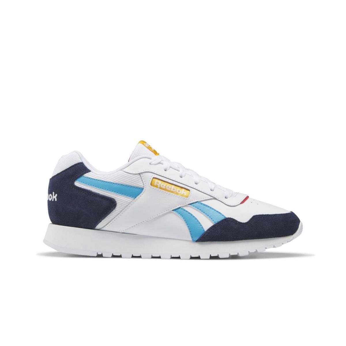 100046197/GY0078 Mens Reebok Glide - Ftwwht/Vecnav/Radaqu