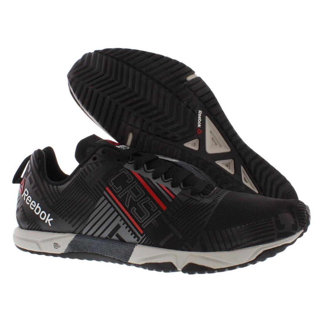 Reebok Crossfit Sprint 2.0 Training Men`s Shoes - Black / Excellent Red / Graphite / Steel, Main: Black