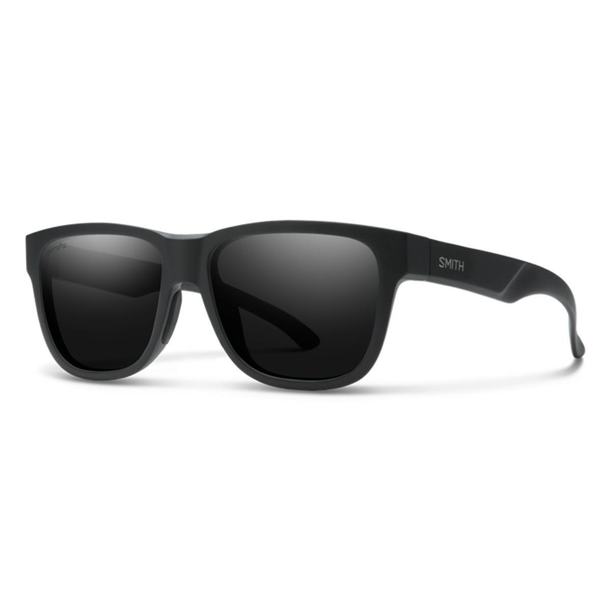 Smith Lowdown Slim 2 Sunglasses 2024 - Matte Black w/ ChromaPop Glass Polarized Black