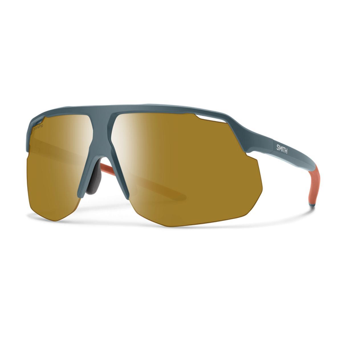 Smith Motive Sunglasses 2024 Matte Pacific / Sedona w/ ChromaPop Bronze Mirror