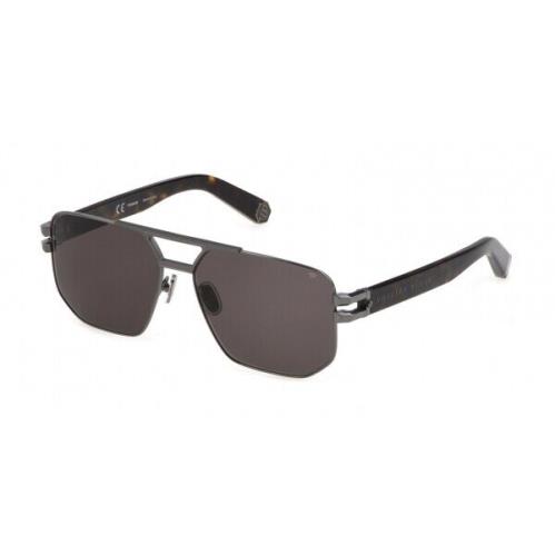 Philipp Plein SPP012M-0584 Shiny Gun W Sunglasses