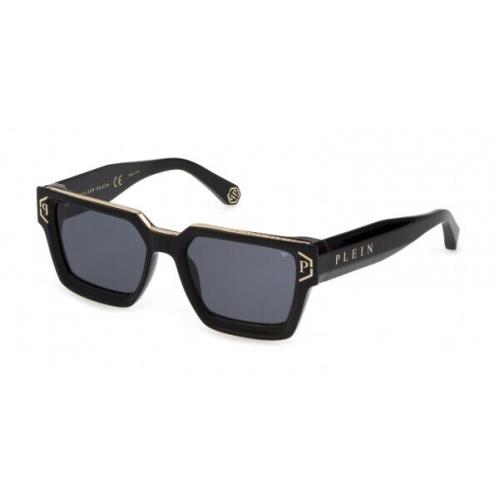 Philipp Plein SPP005M-0700 Shiny Black Sunglasses