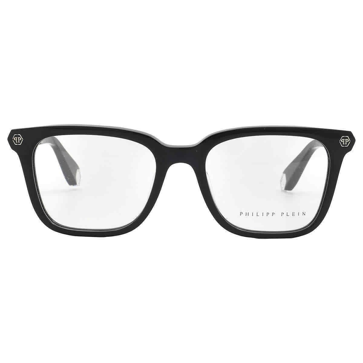 Philipp Plein Demo Square Men`s Eyeglasses VPP015M 700 53 VPP015M 700 53