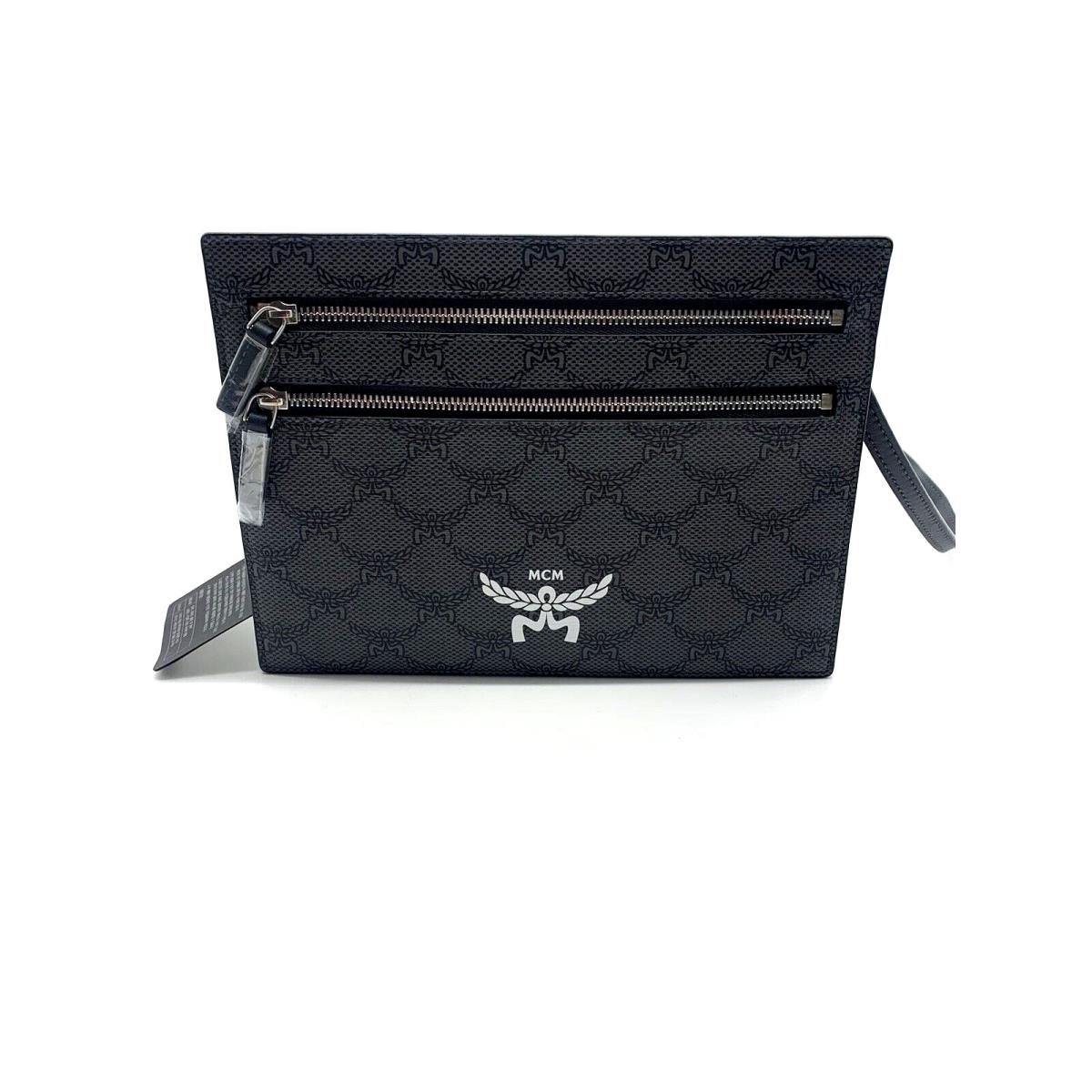 Mcm Men`s Himmel Lauretos Crossbody Pouch with Strap
