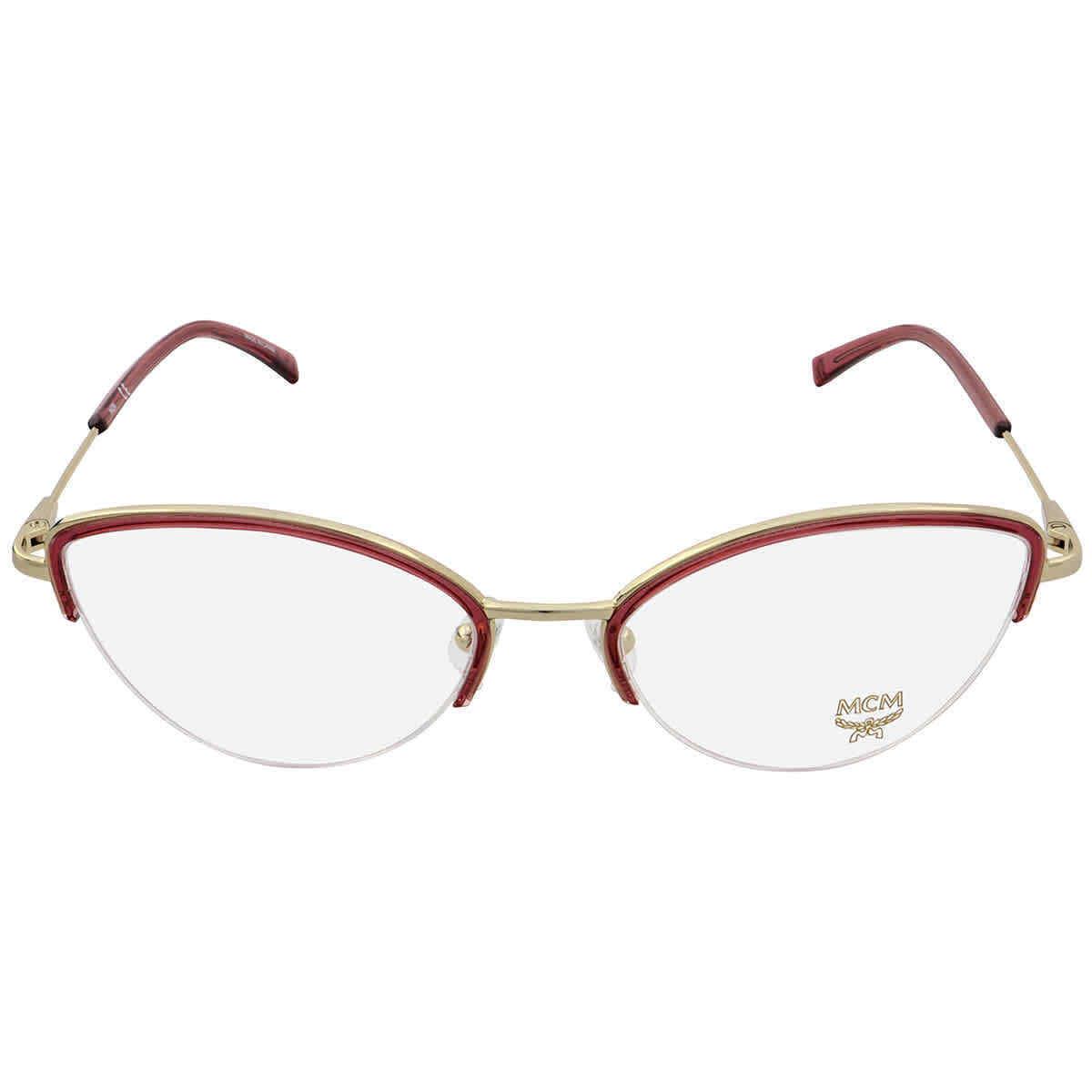 Mcm Demo Square Ladies Eyeglasses MCM2142 612 55 MCM2142 612 55