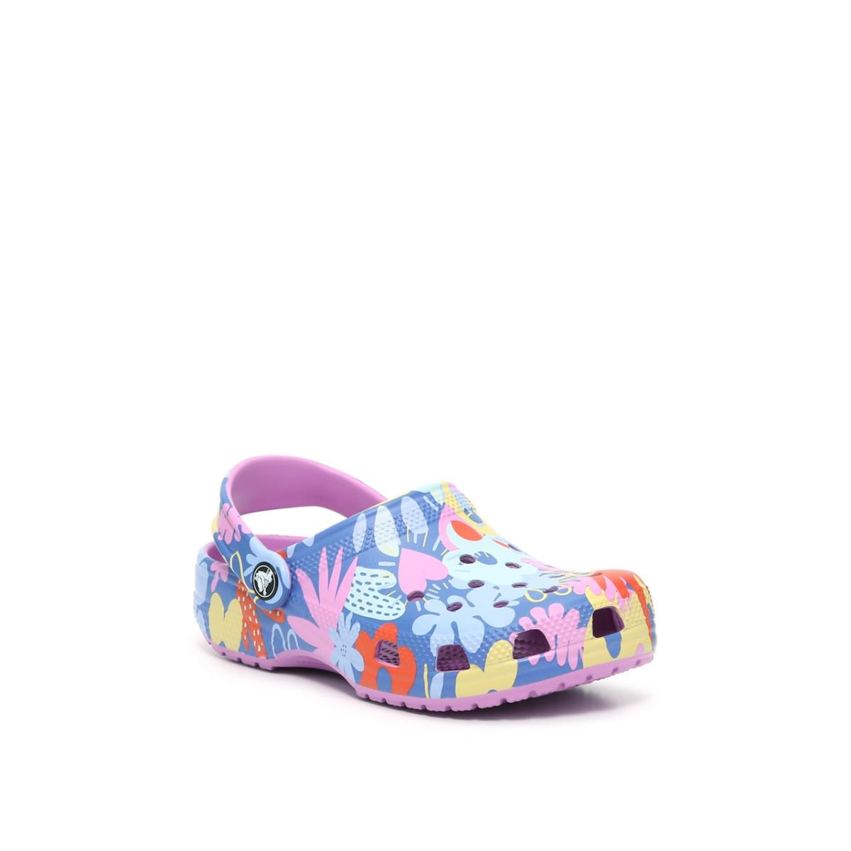 Girl`s Clogs Crocs Classic Clog - Floral Print