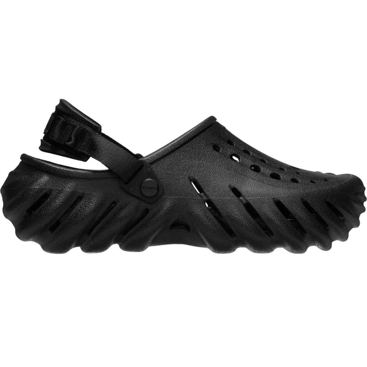 Crocs Echo Clogs Men`s Clog All Colors US Sizes 7-14 - Black