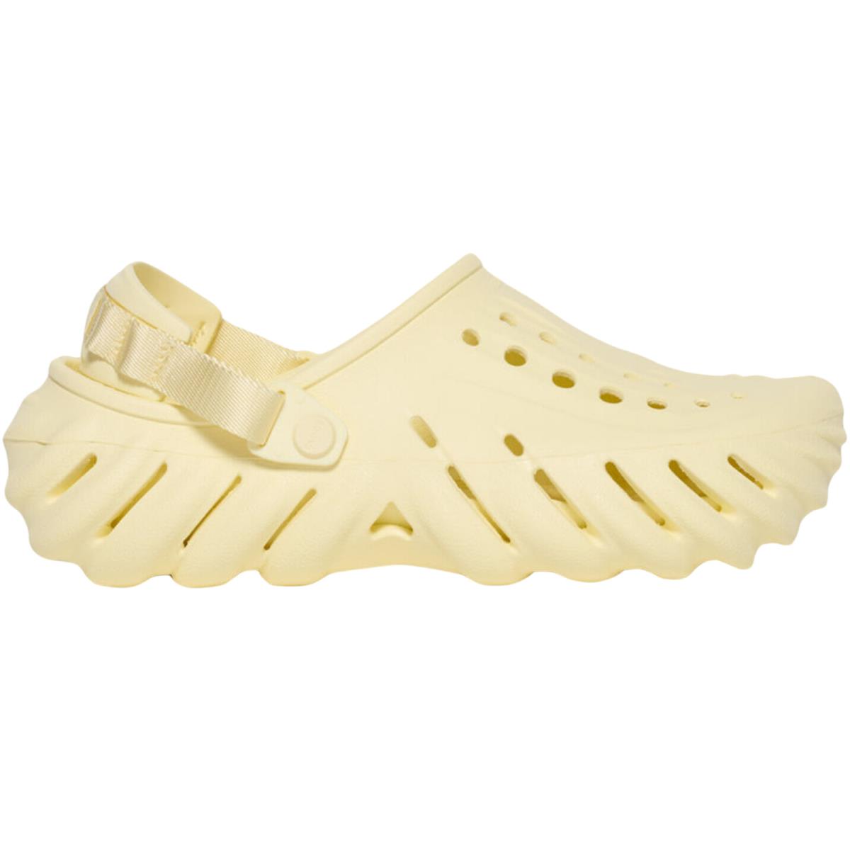 Crocs Echo Clogs Men`s Clog All Colors US Sizes 7-14 Buttercream