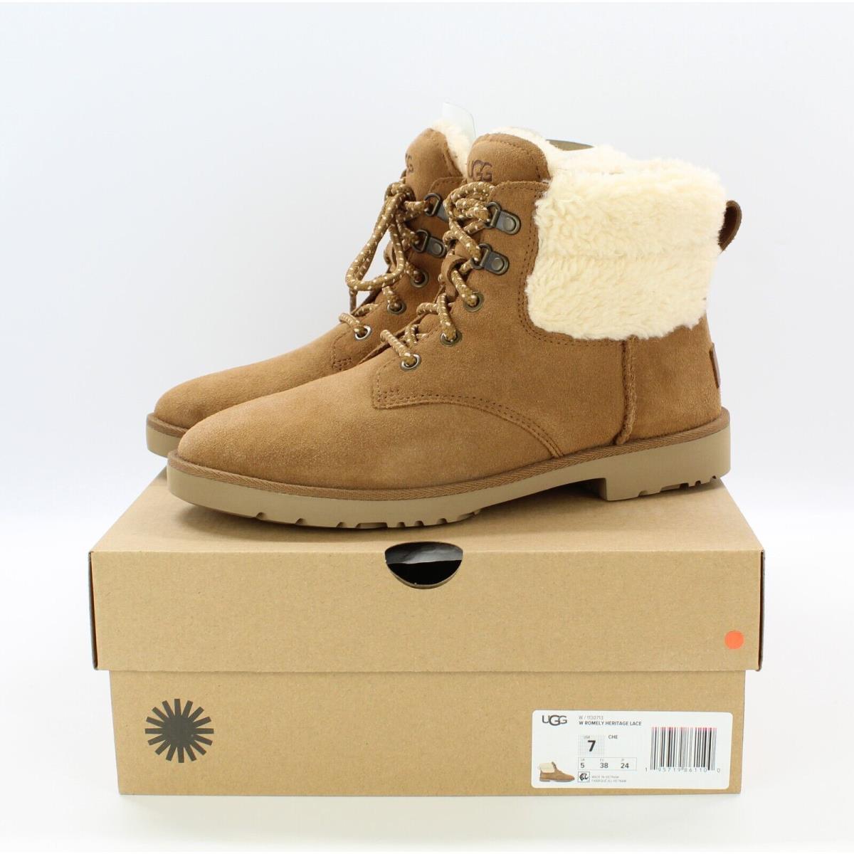 Ugg Romely Heritage Suede Boot/ Bootie Chestnut