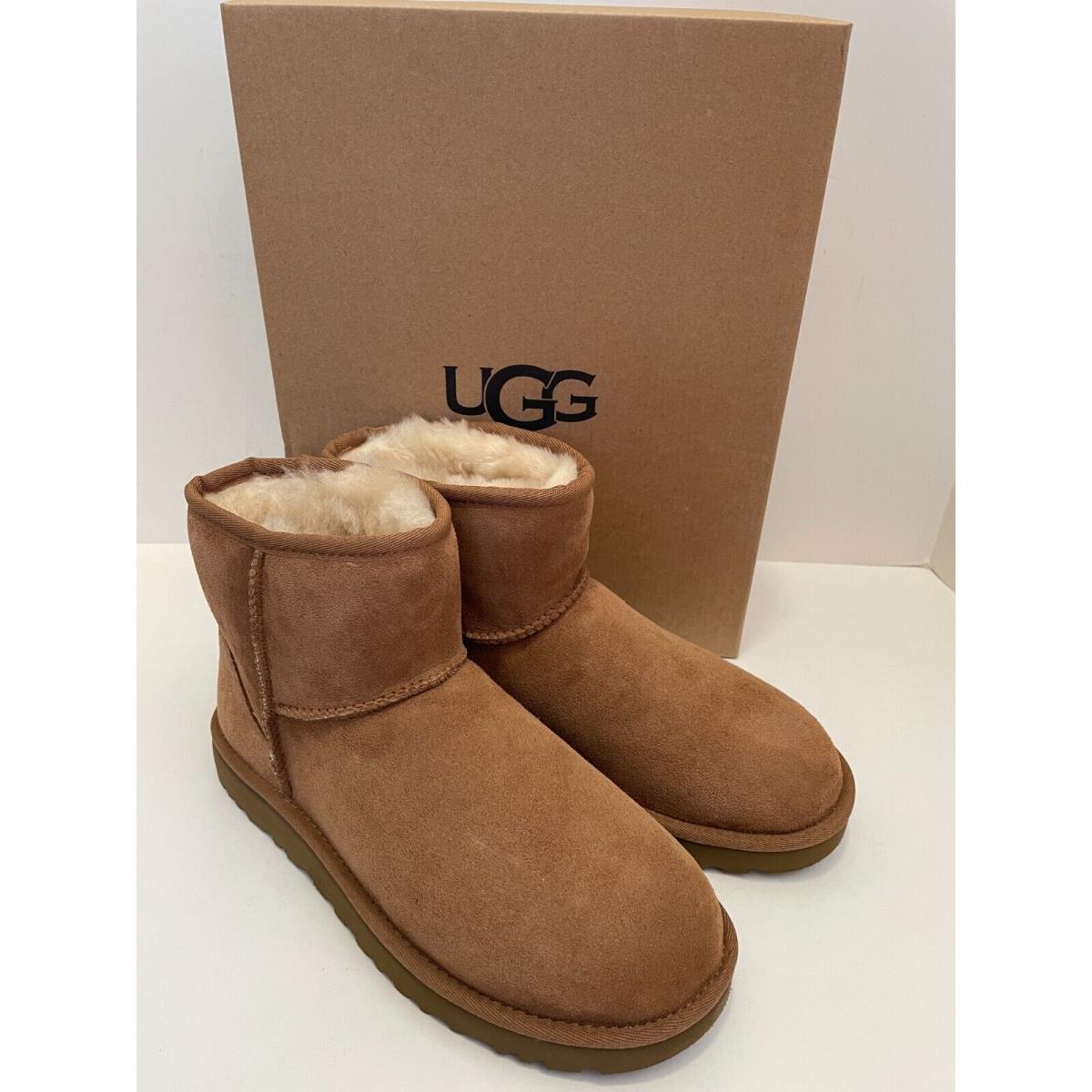 Ugg Women`s Classic Mini II Chestnut Suede Boots