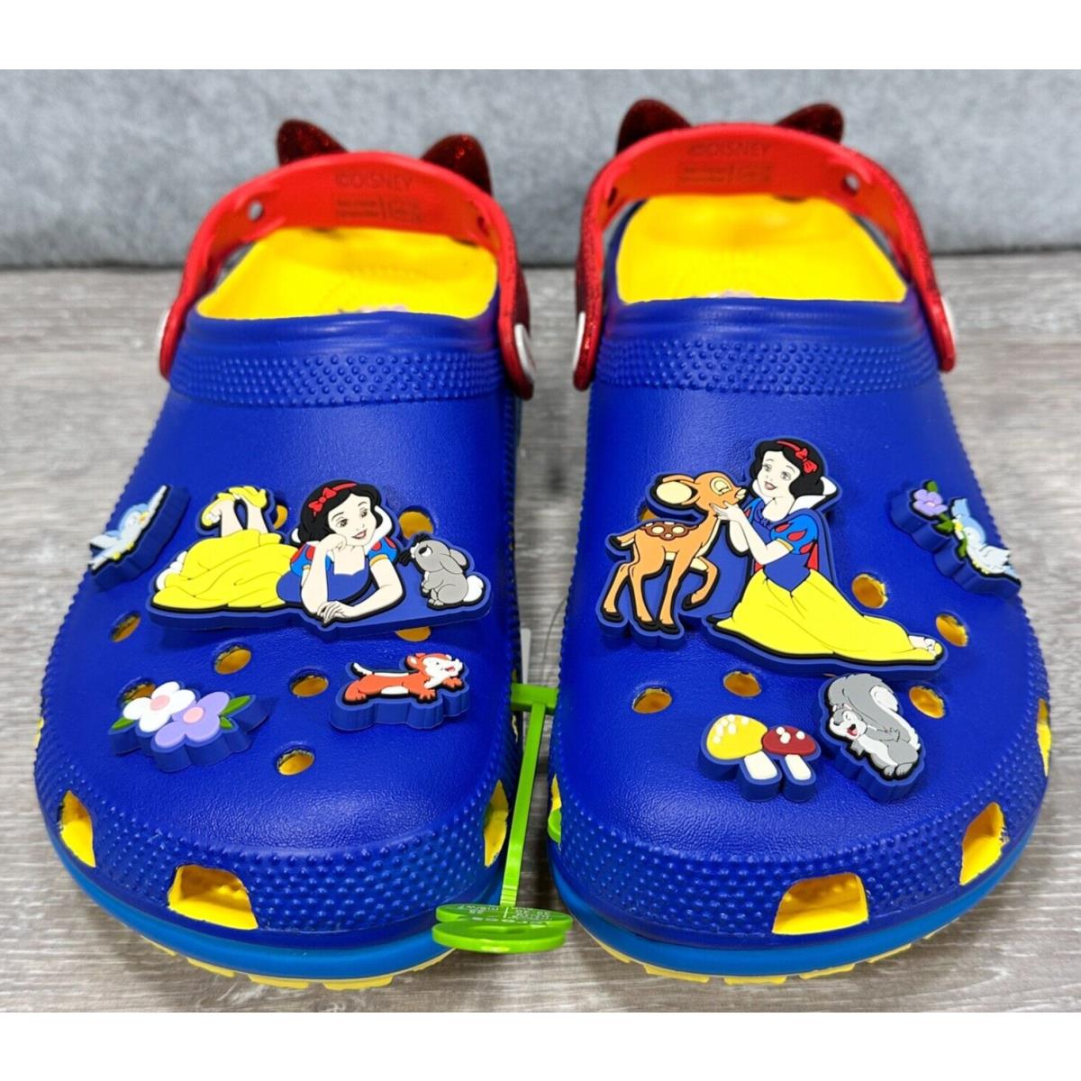 Crocs Disney Snow White Classic Clog Women`s 8 Men`s 6 Disney Princess