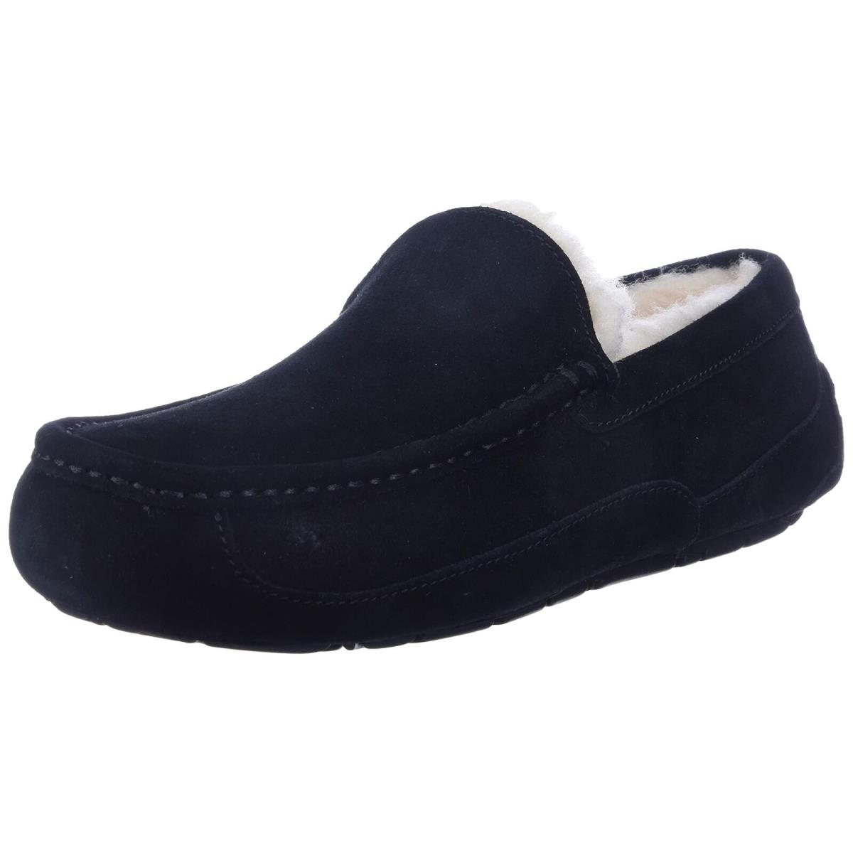 Ugg Men`s Ascot Slipper Black - Black