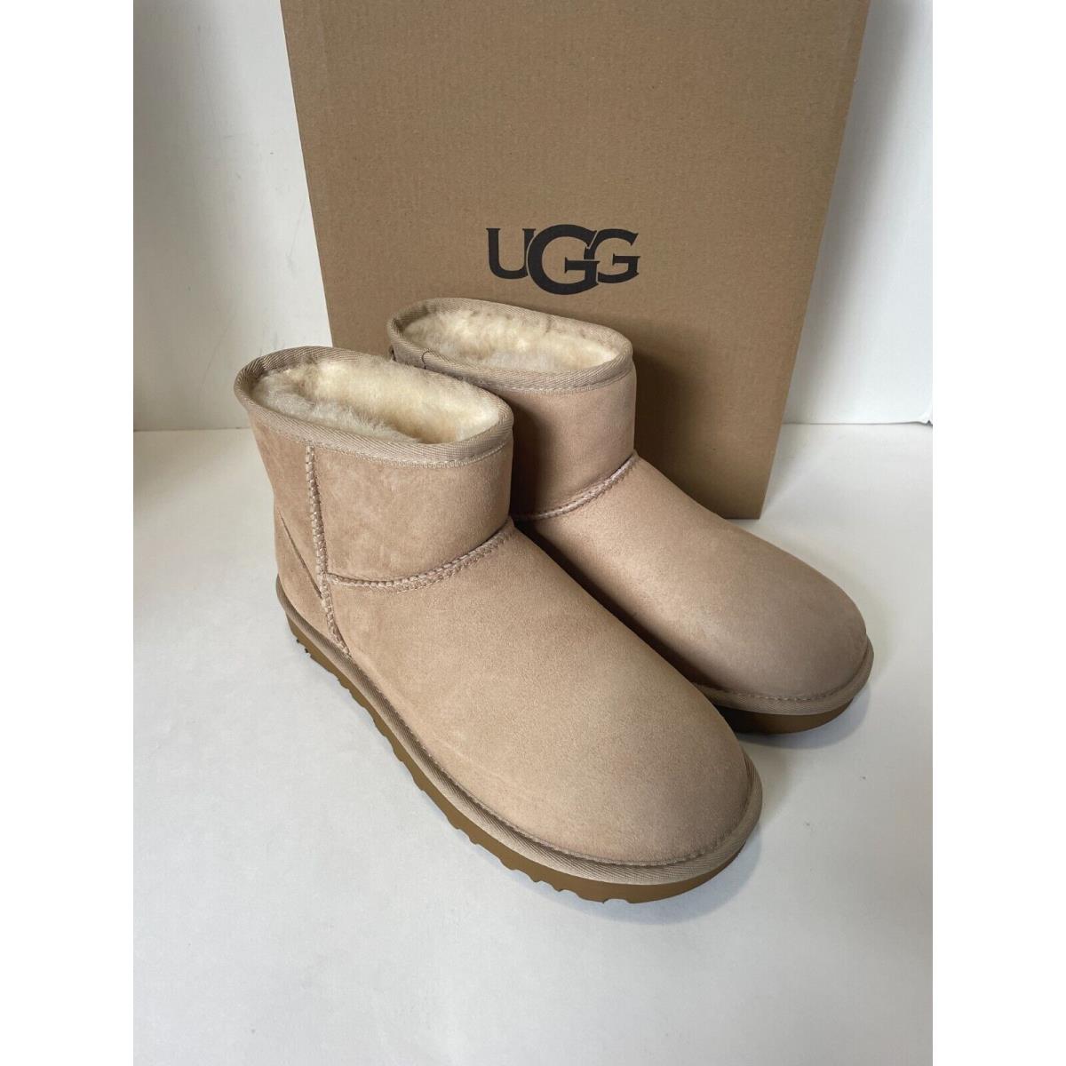 Ugg Women`s Classic Mini II Sand Suede Boots