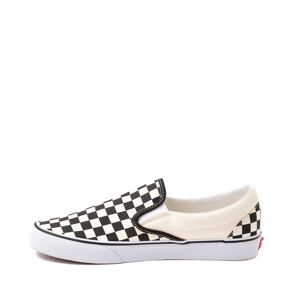 Vans Asher Checkerboard- Classic Slip on - black/white