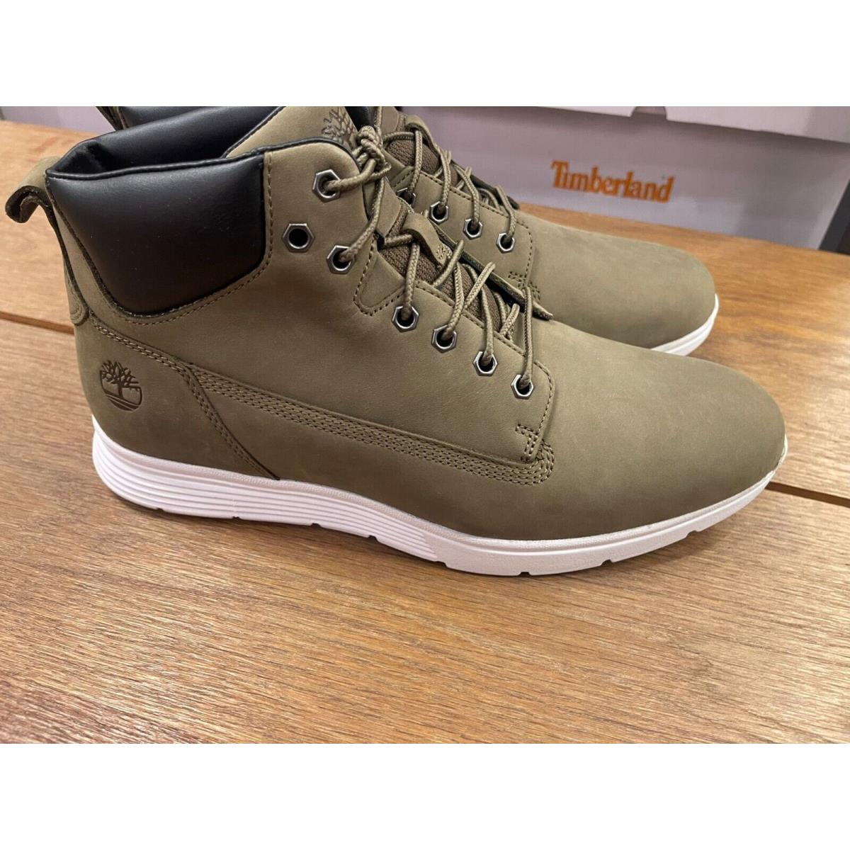 Timberland Men`s Killington Mid Lace Sneaker Olive Nubuck A69ZH-EO8 All Size