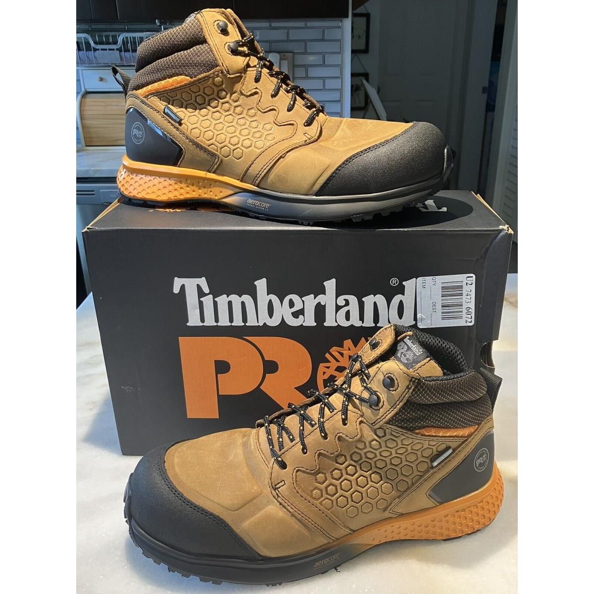 Timberland Pro Reaxion Composite Safety Toe Waterproof Boots Men s 12