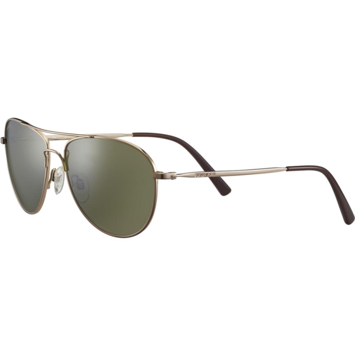 Serengeti Alghero Pilot Sunglasses - Photochromic Polarized Glass Lenses