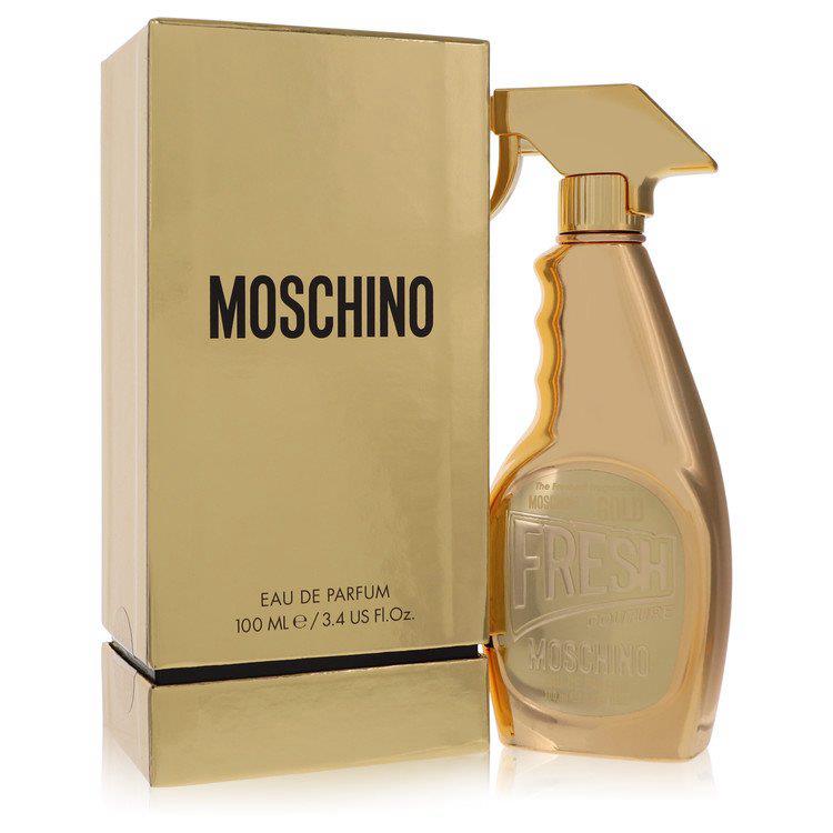 Moschino Fresh Gold Couture Perfume 3.4 oz Edp Spray For Women by Moschino