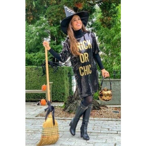 Moschino Couture Jeremy Scott Halloween Trick/chic 3 Items Bundle Bag Dress Earr