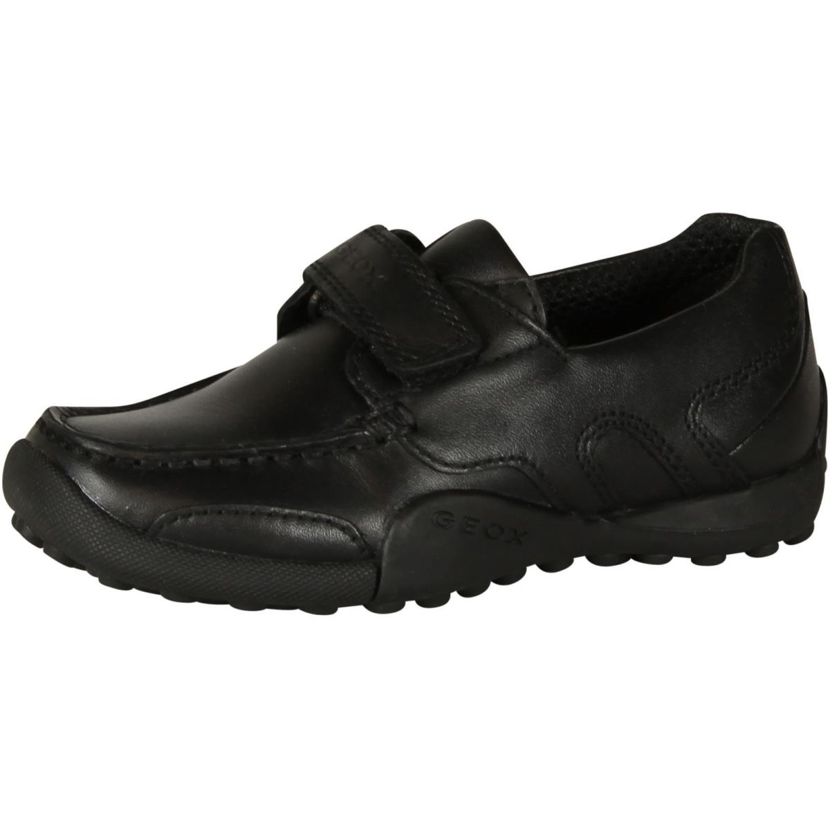 Geox Toddler/little Kid W.snake Mocassino Hook-and-loop Shoe - Black Oxford