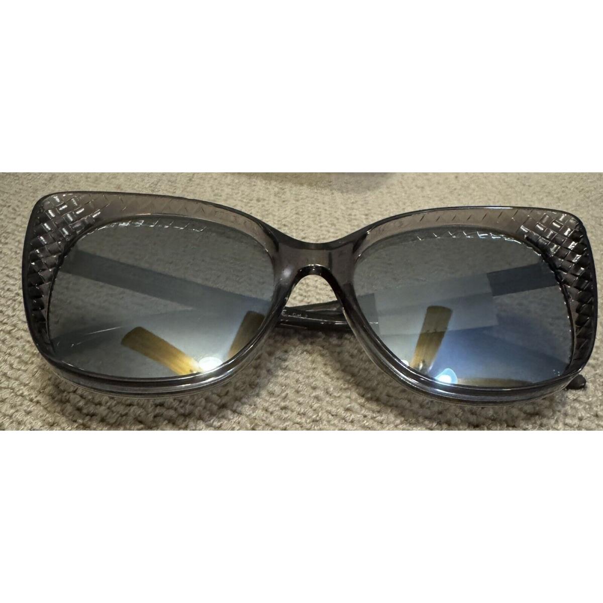 Bottega Veneta Square Sunglasses in Grey Silver Lord and Taylor