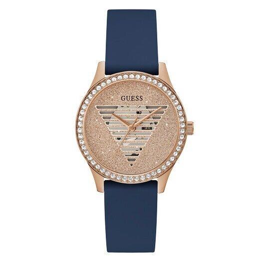 Guess Rose Gold-tone Navy Women`s Watch GW0530L3