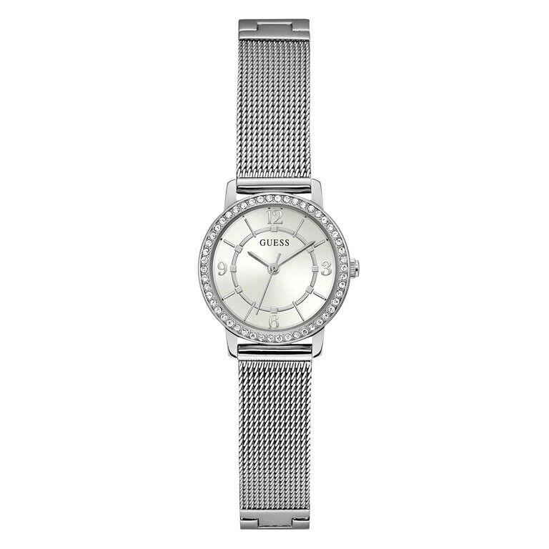 Guess Ladies Silver Tone Analog Watch - GW0534L1