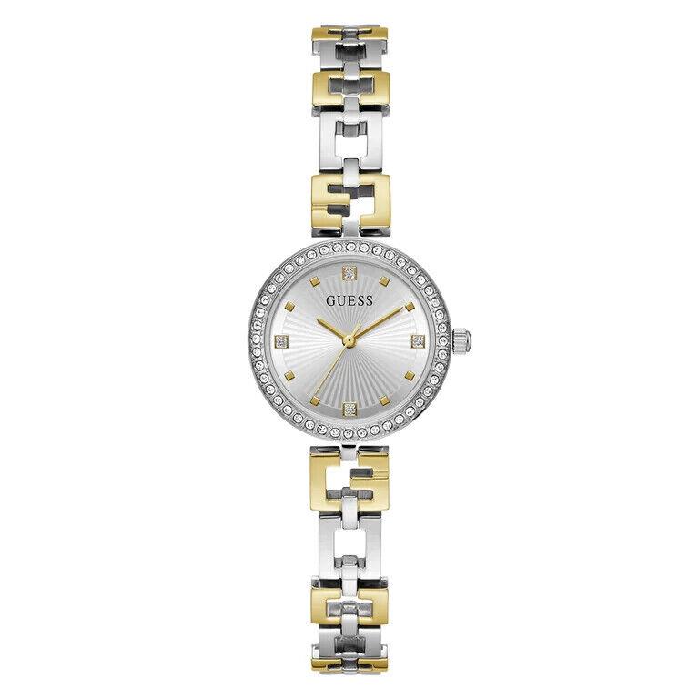 Guess Ladies 2-Tone Silver Tone Analog Watch - GW0656L1