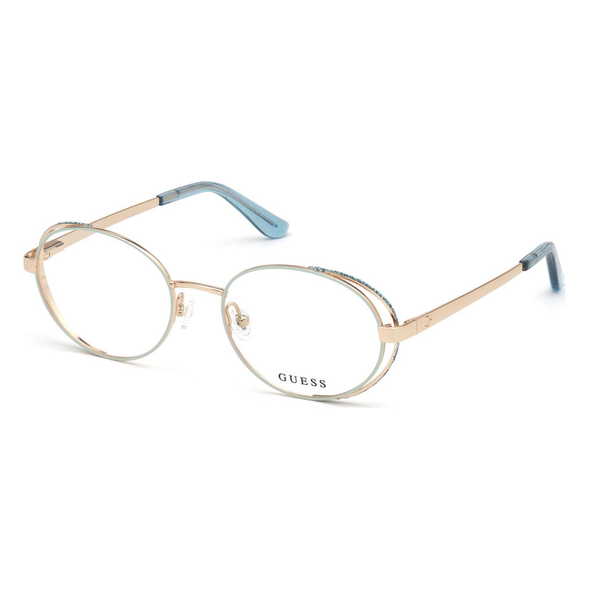 Guess GU2794-033-54 Pink Gold Eyeglasses