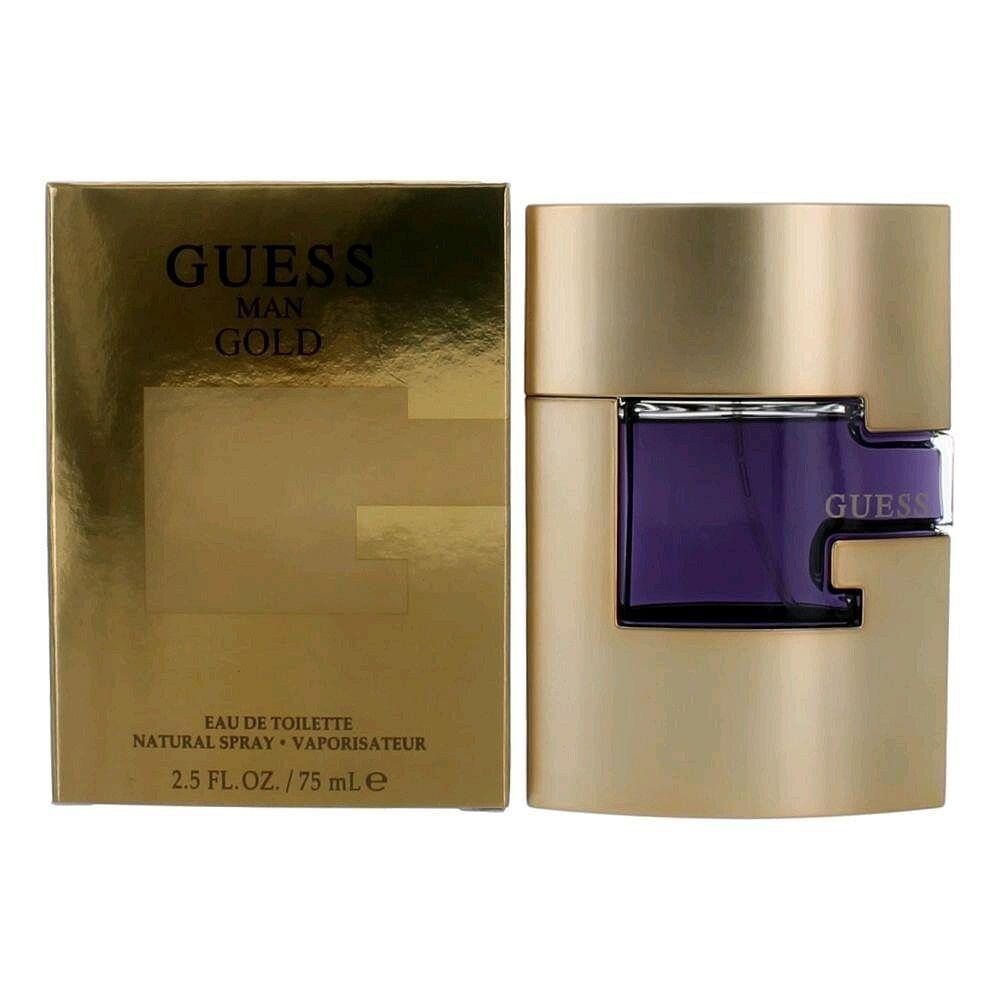 Guess Gold by Guess 2.5 oz Eau De Toilette Spray For Men