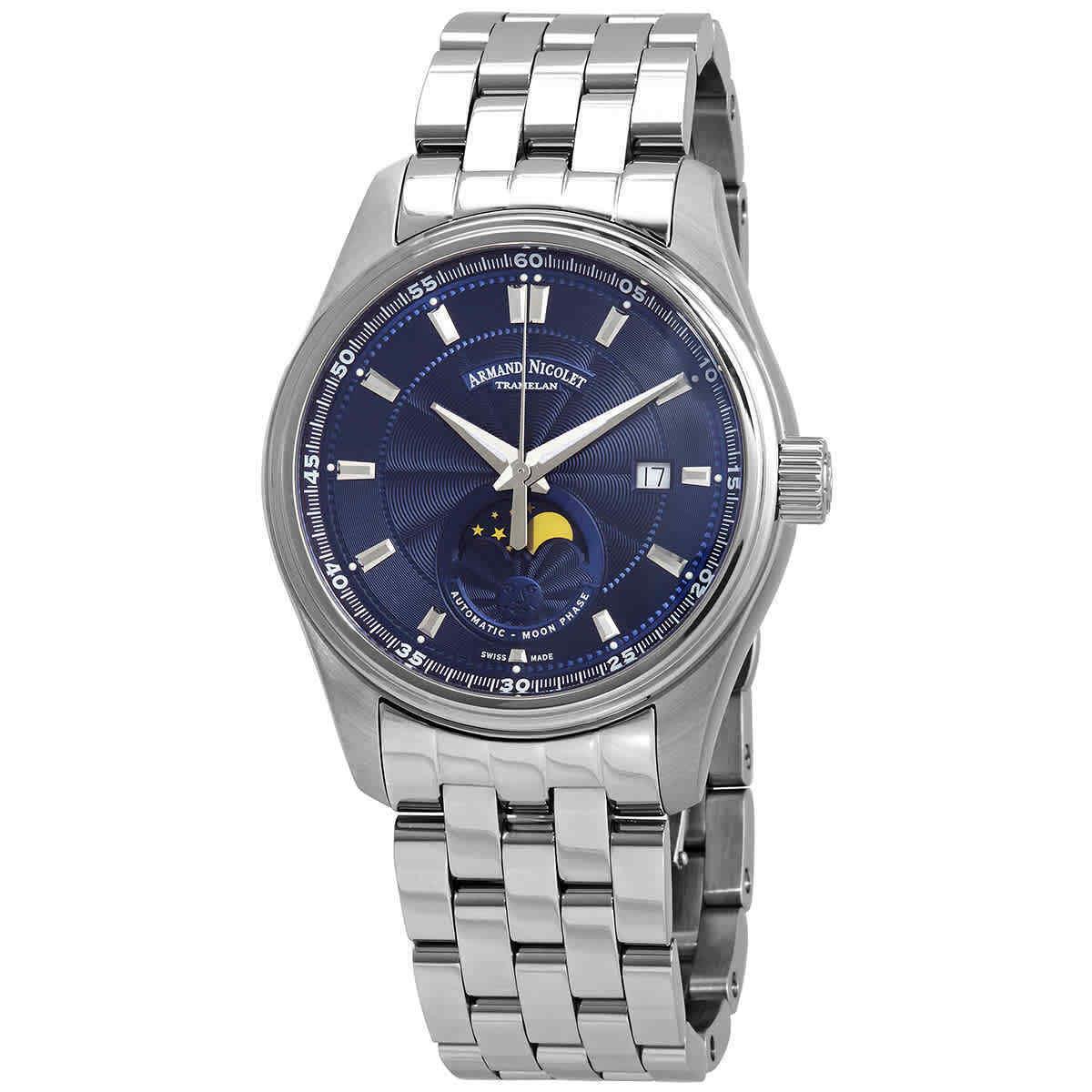 Armand Nicolet MH2 Automatic Blue Dial Men`s Watch A640L-BU-MA2640A