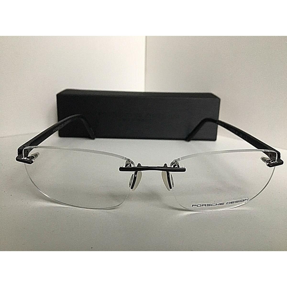 Porsche Design P8245 P 8245 A 54mm Rimless Men`s Eyeglasses Frame Italy