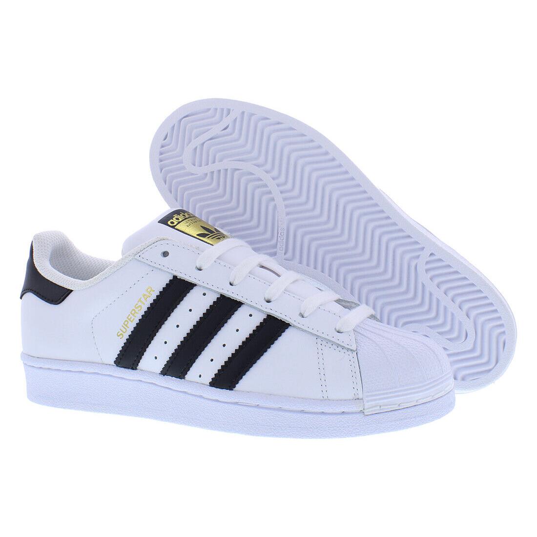 Adidas Superstar Boys Shoes - White, Main: White