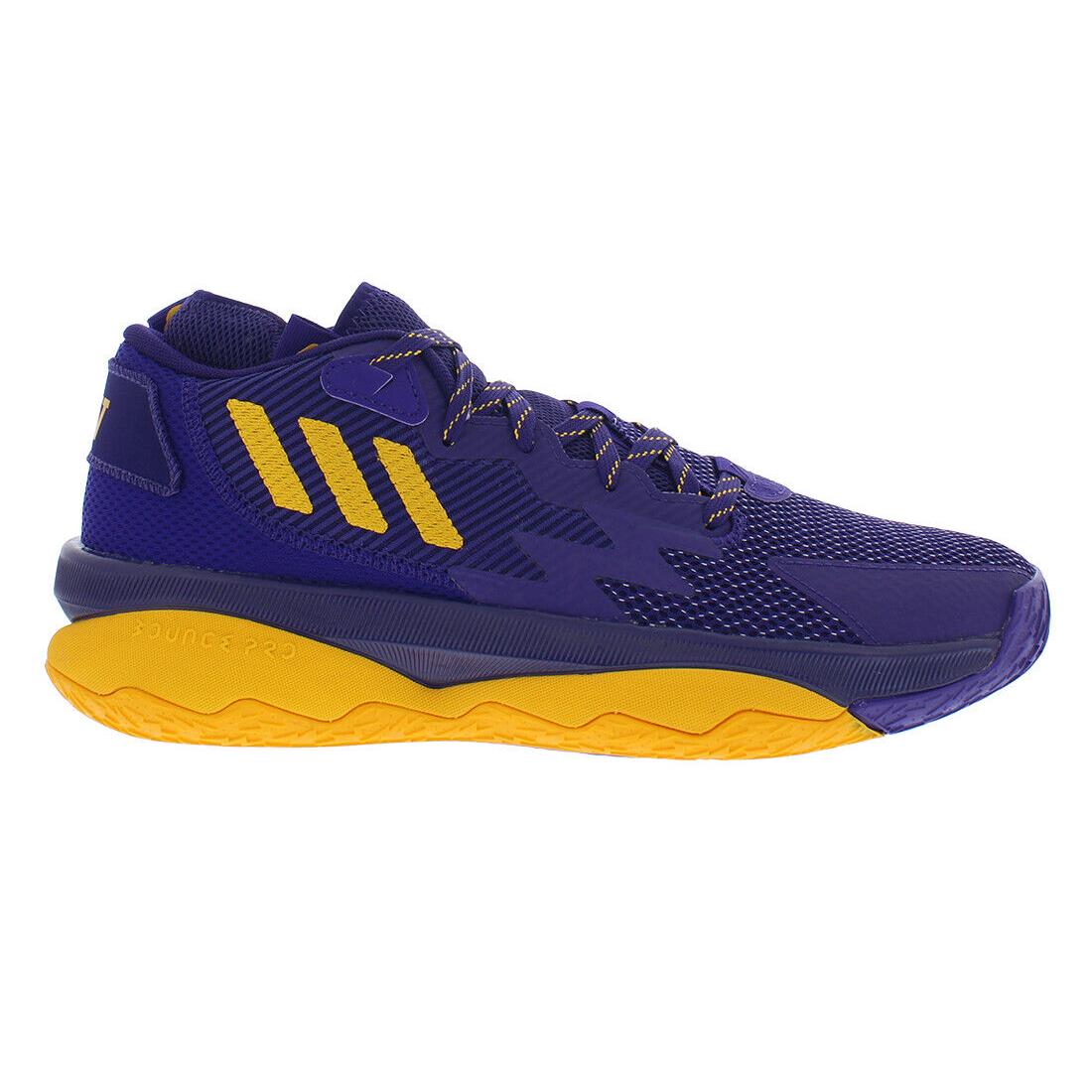 Adidas Sm Dame 8 Unisex Shoes - Purple/Yellow, Main: Purple