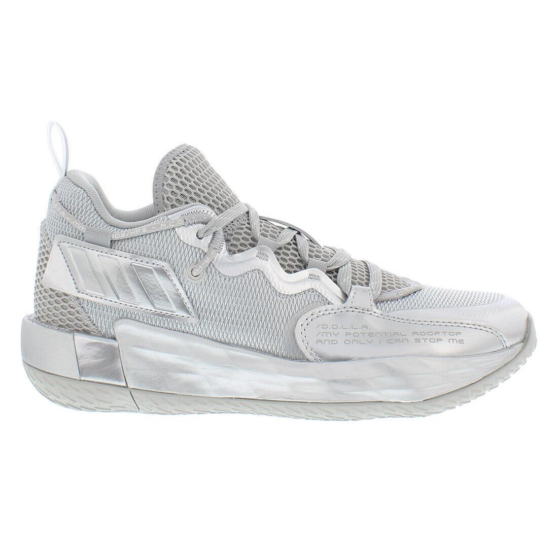 Adidas Dame 7 Extply Unisex Shoes - Silver, Main: Silver