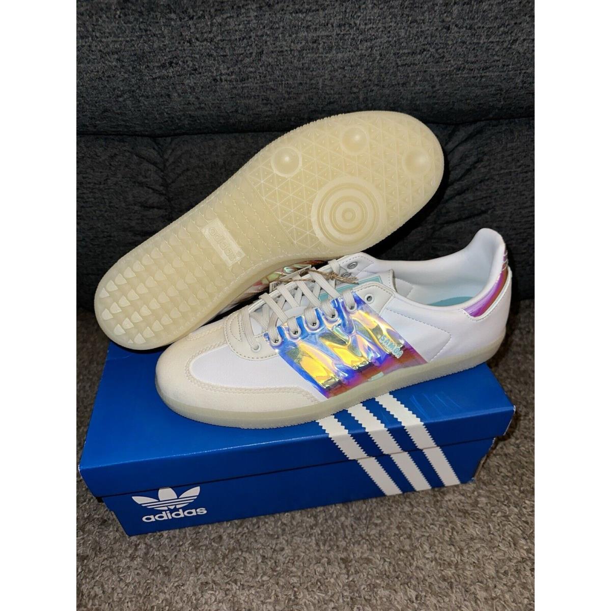 Adidas Men s Samba OG White Iridescent Men s Sizes 8.5 9.5 11