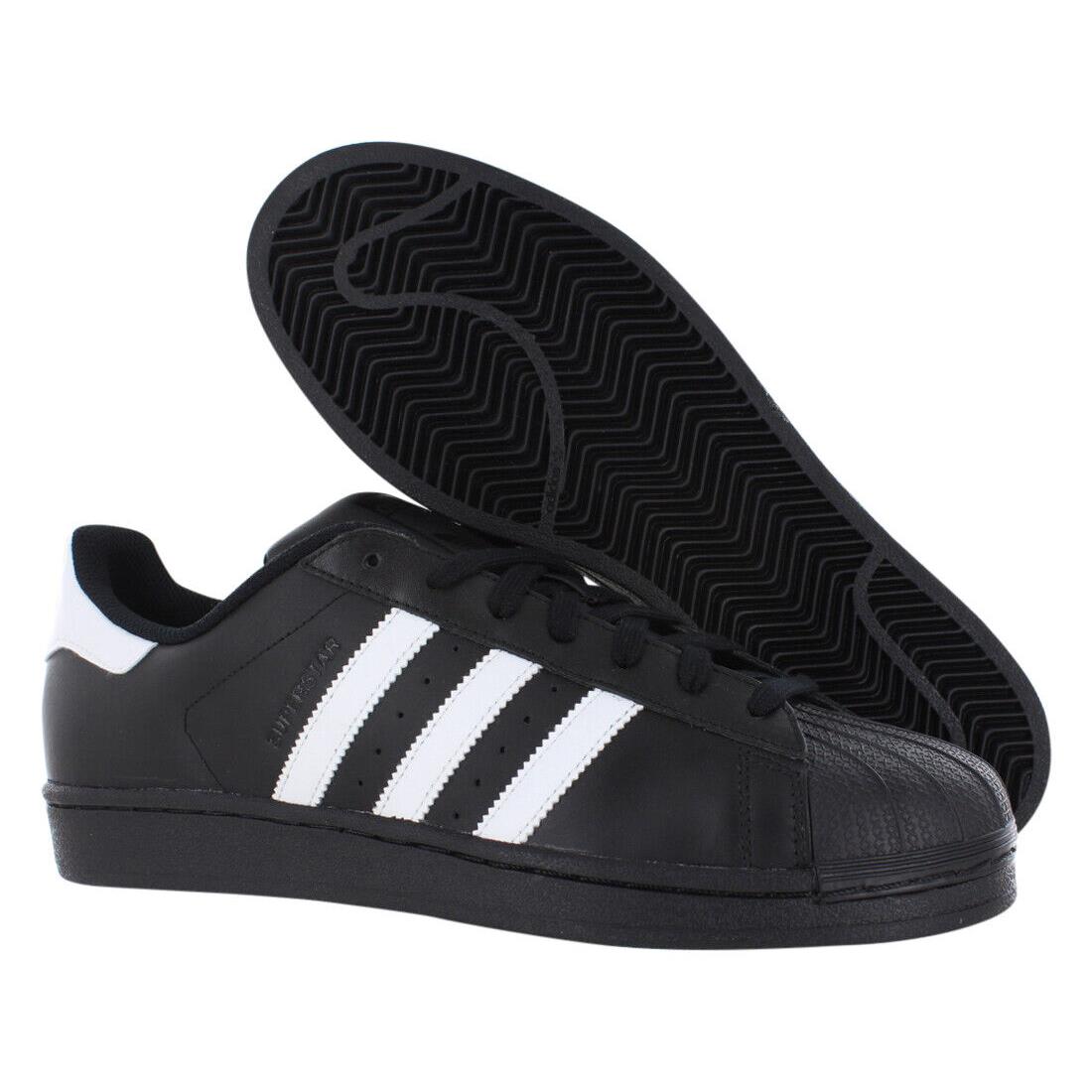 Adidas Originals Superstar Foundation Mens Shoes - Black, Main: Black